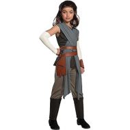 할로윈 용품Rubie's Star Wars Episode VIII - The Last Jedi Deluxe Girls Rey Costume