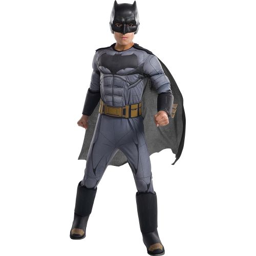  할로윈 용품Rubies Costume Boys Justice League Deluxe Batman Costume, Large, Multicolor