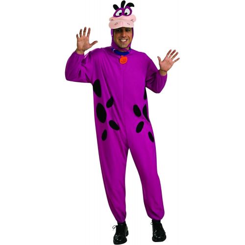  할로윈 용품Rubies Costume Co Mens The Flintstones Dino The Dinosaur Adult Costume