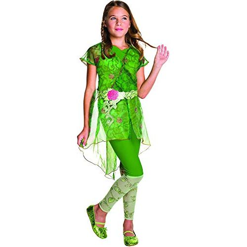  할로윈 용품Rubies Costume Kids DC Superhero Girls Deluxe Wonder Woman Costume Green, Large