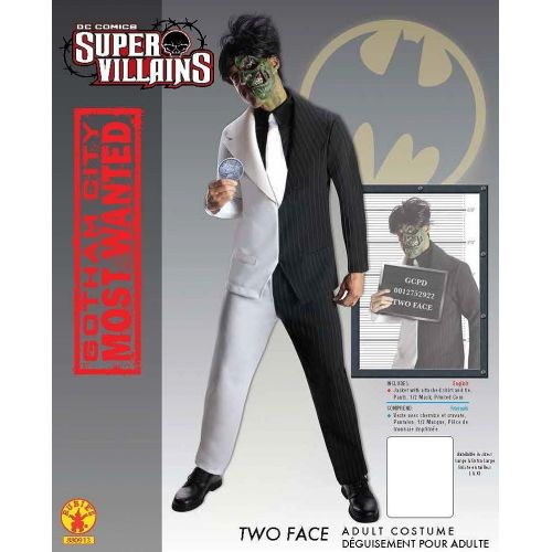  할로윈 용품Rubies Mens Dc Super Villains Adult Two-face Costume