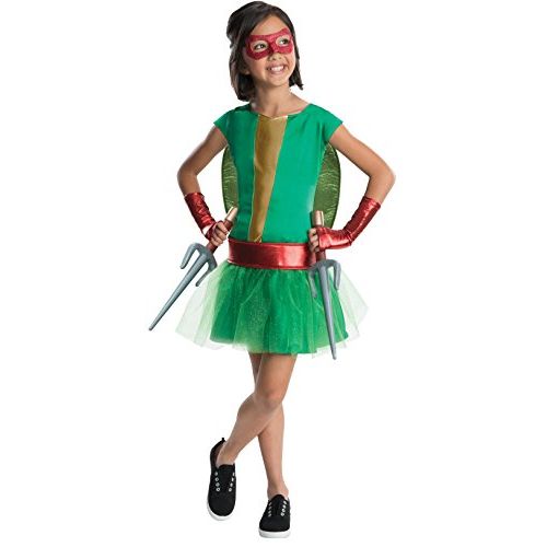  할로윈 용품Rubies Teenage Mutant Ninja Turtles Deluxe Childs Raphael Costume Tutu Dress