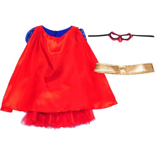  할로윈 용품Rubies Costume DC Superheroes Supergirl Sequin Child Costume, Small