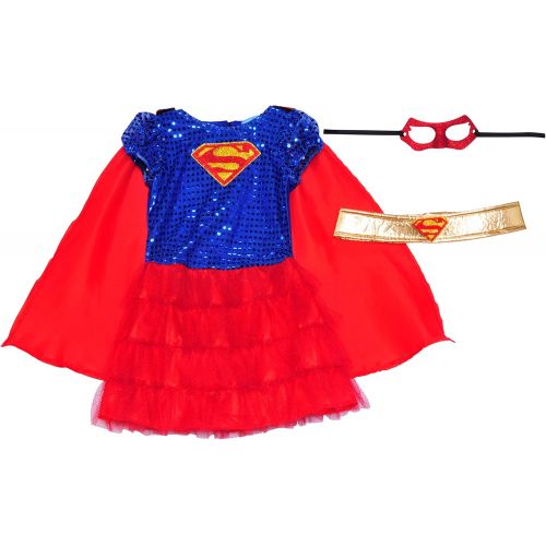  할로윈 용품Rubies Costume DC Superheroes Supergirl Sequin Child Costume, Small