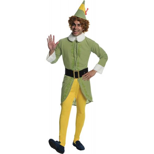  할로윈 용품Rubies Mens Elf Movie Buddy The Elf Deluxe Adult Sized Costumes