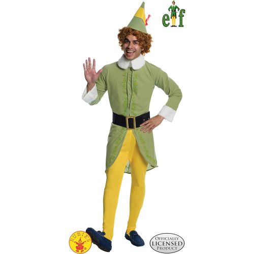  할로윈 용품Rubies Mens Elf Movie Buddy The Elf Deluxe Adult Sized Costumes