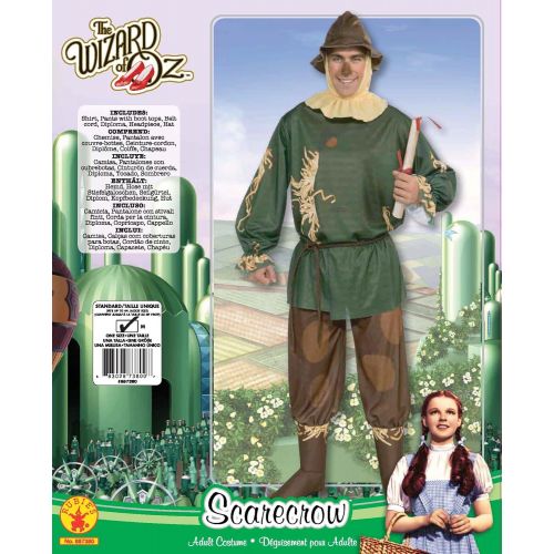  할로윈 용품Rubies Costume Wizard Of Oz 75th Anniversary Edition Adult Scarecrow Costume