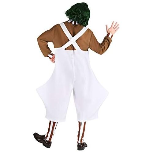  할로윈 용품Rubies Mens Willy Wonka and the Chocolate Factory Deluxe Oompa Loompa Costume