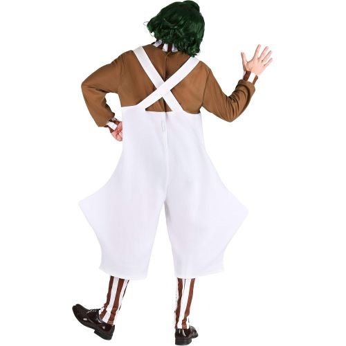  할로윈 용품Rubies Mens Willy Wonka and the Chocolate Factory Deluxe Oompa Loompa Costume