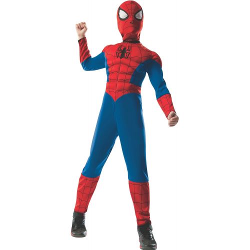  할로윈 용품Rubies 2-1 Ultimate Reversible Spiderman Costume for Kids