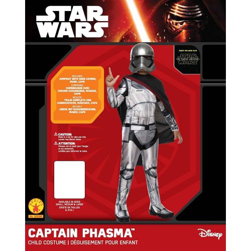  할로윈 용품Rubie's Star Wars: The Force Awakens Childs Captain Phasma Costume, Small