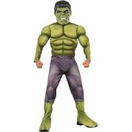 할로윈 용품Rubies Costume Avengers 2 Age of Ultron Childs Deluxe Hulk Costume, Large