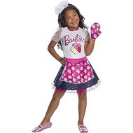 Rubies Childs Barbie Career Baker Chef Costume, X-Small