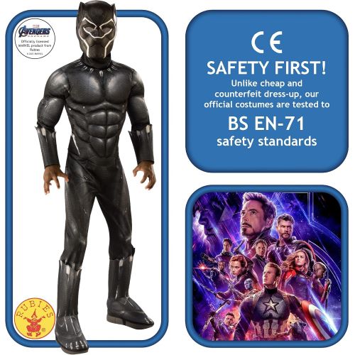  할로윈 용품Rubie's Marvel Endgame Deluxe Black Panther Child Costume