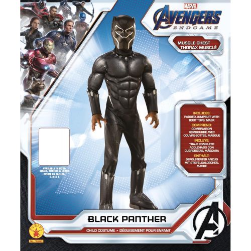  할로윈 용품Rubie's Marvel Endgame Deluxe Black Panther Child Costume