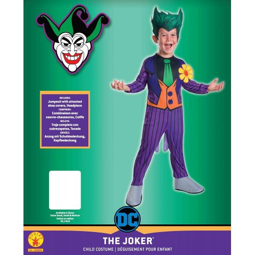  할로윈 용품Rubies boys DC Comics Child s The Joker Costume, as shown, Medium US