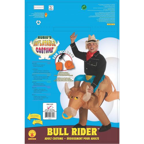  할로윈 용품Rubies Inflatable Bull Rider Costume