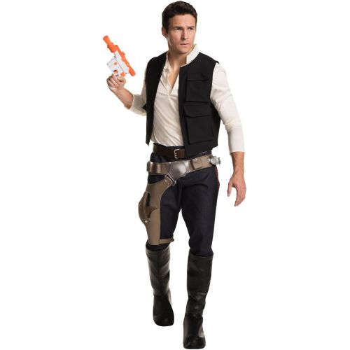  할로윈 용품Rubies Costume Mens Classic Star Wars Grand Heritage Han Solo Costume