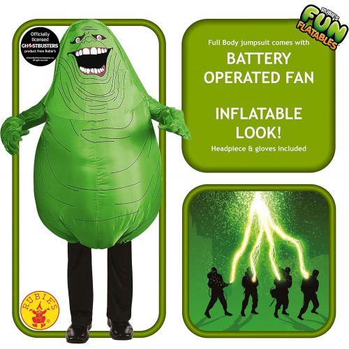  할로윈 용품Rubies mens Unisex-adult Slimer Adult Sized Costume, Green, Standard US