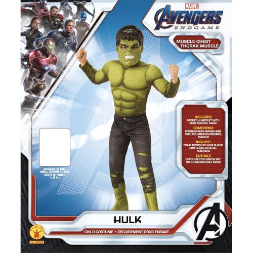 할로윈 용품Rubie's Avengers: Endgame Hulk Kids 2018 Deluxe Costume