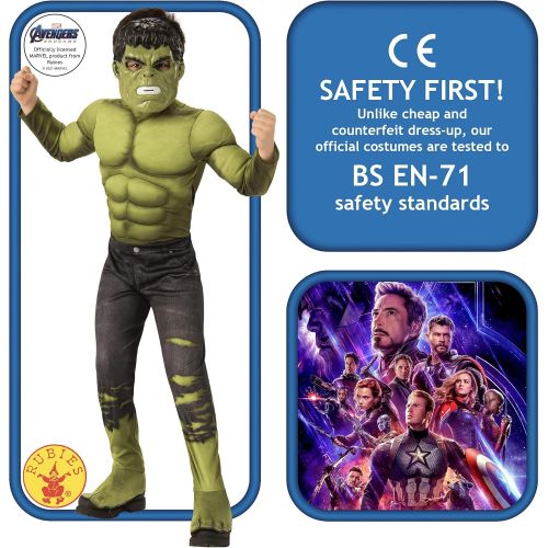  할로윈 용품Rubie's Avengers: Endgame Hulk Kids 2018 Deluxe Costume