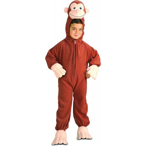  할로윈 용품Rubies boys Curious George Costume, Monkey, Medium US