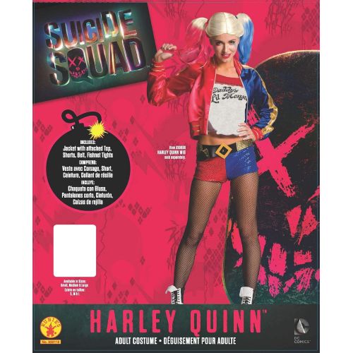  할로윈 용품Rubies Womens Suicide Squad Deluxe Harley Quinn Costume