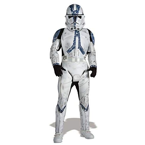  할로윈 용품Rubies Star Wars Classic Childs Deluxe Clone Trooper Costume and Mask, Medium