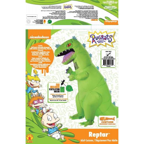  할로윈 용품Rubies Costume Co - Nickelodeons Rugrats Reptar Inflatable Adult Costume