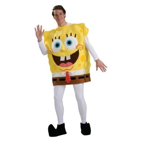  할로윈 용품Rubies mens Adult Sponge Out of Water Costume Spongebob