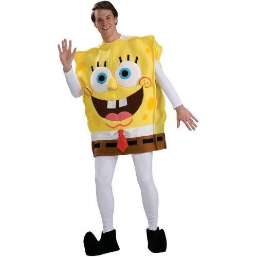  할로윈 용품Rubies mens Adult Sponge Out of Water Costume Spongebob