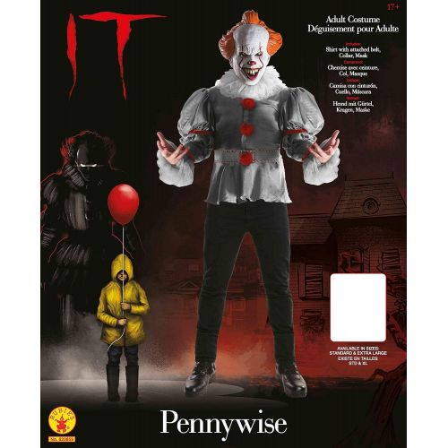  할로윈 용품Rubies Mens It Movie Deluxe Pennywise Costume