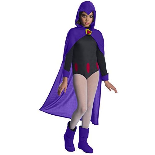  할로윈 용품Rubie's Deluxe Girls Teen Titan Go Movie Raven Costume