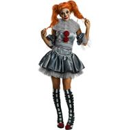 할로윈 용품Rubies IT Movie Womens Deluxe Pennywise Costume