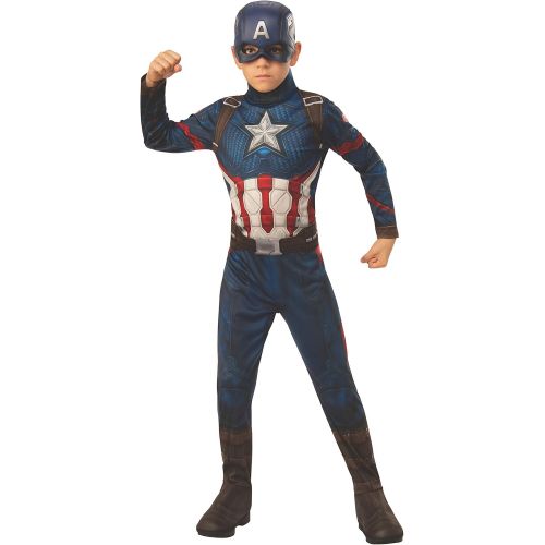  할로윈 용품Rubies Marvel: Avengers Endgame Childs Captain America Costume & Mask