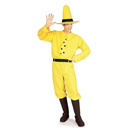  할로윈 용품Rubies Costume Co - The Man with the Yellow Hat Adult Costume
