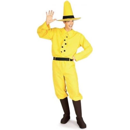  할로윈 용품Rubies Costume Co - The Man with the Yellow Hat Adult Costume