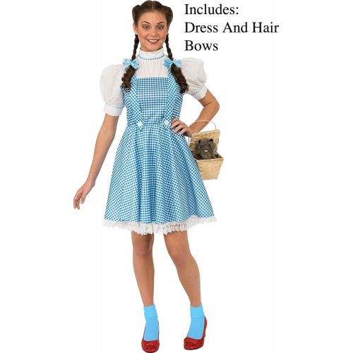  할로윈 용품Rubies Costume Womens Wizard Oz Adult Dorothy Dress Hair Bows