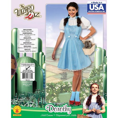  할로윈 용품Rubies Costume Womens Wizard Oz Adult Dorothy Dress Hair Bows