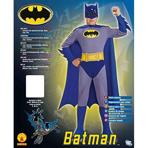  할로윈 용품Rubie's Batman The Brave and The Bold Batman Costume with Mask and Cape