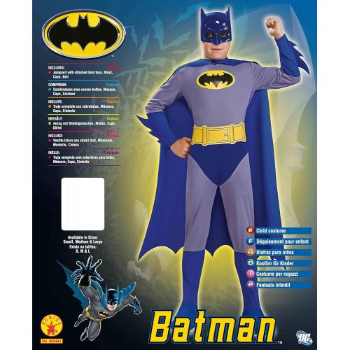  할로윈 용품Rubie's Batman The Brave and The Bold Batman Costume with Mask and Cape