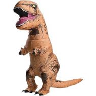 Rubies Adult The Original Inflatable Dinosaur Costume, T-Rex with Sound, Standard