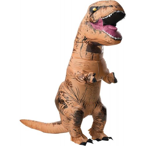  할로윈 용품Rubies Adult The Original Inflatable Dinosaur Costume, T-Rex with Sound, Standard