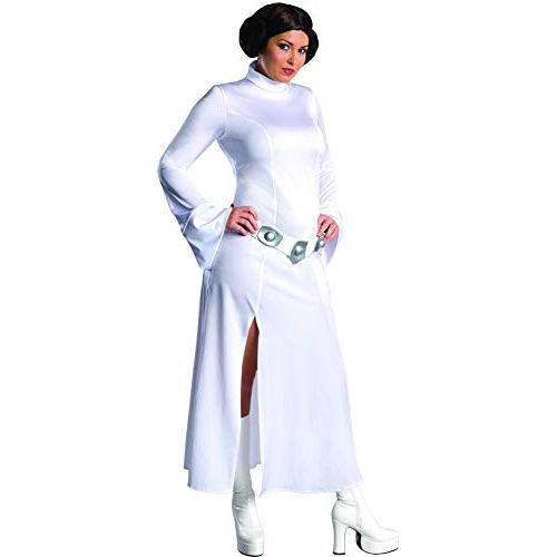  할로윈 용품Rubies Costume Co. Womens Star Wars Princess Leia, White, Plus