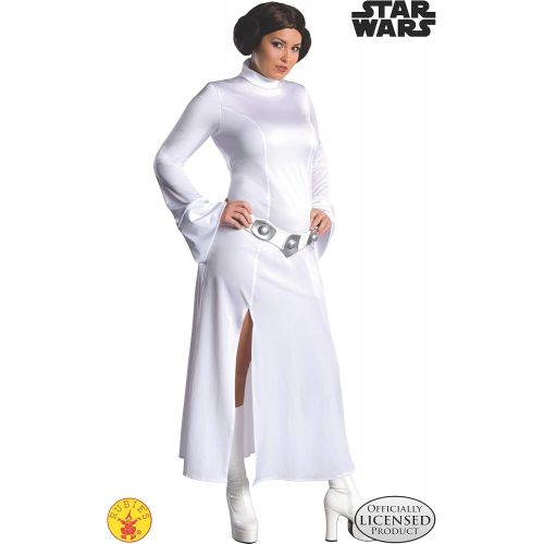  할로윈 용품Rubies Costume Co. Womens Star Wars Princess Leia, White, Plus