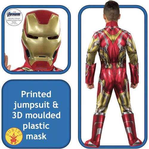  할로윈 용품Rubie's Avengers: Endgame Iron Man Kids Deluxe Costume