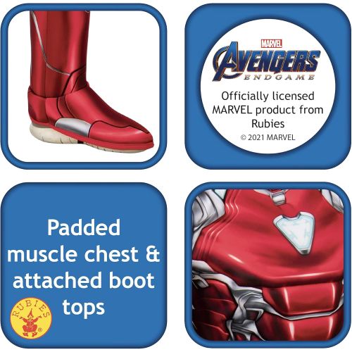  할로윈 용품Rubie's Avengers: Endgame Iron Man Kids Deluxe Costume