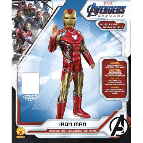  할로윈 용품Rubie's Avengers: Endgame Iron Man Kids Deluxe Costume