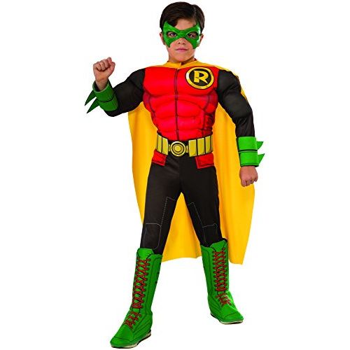  할로윈 용품Rubie's Rubie’s Childs DC Superheroes Robin Costume, Small