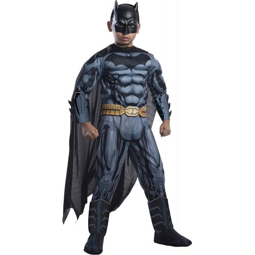  할로윈 용품Rubies Costume DC Superheroes Batman Child Deluxe Costume, Small